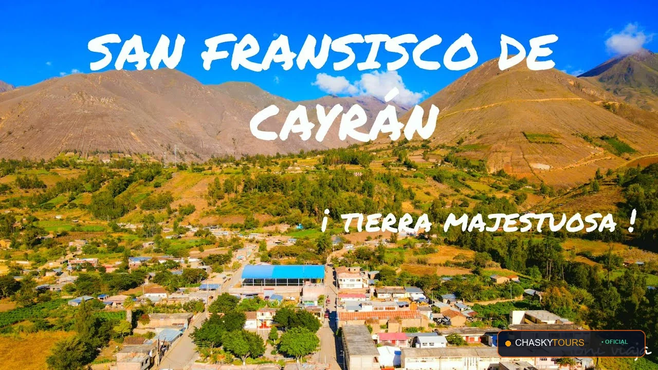 Mirador Turístico Natural de San Francisco De Cayran