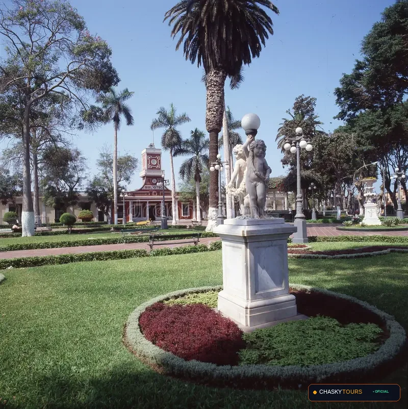Plaza Mayor y Templo Matriz de Barranquita