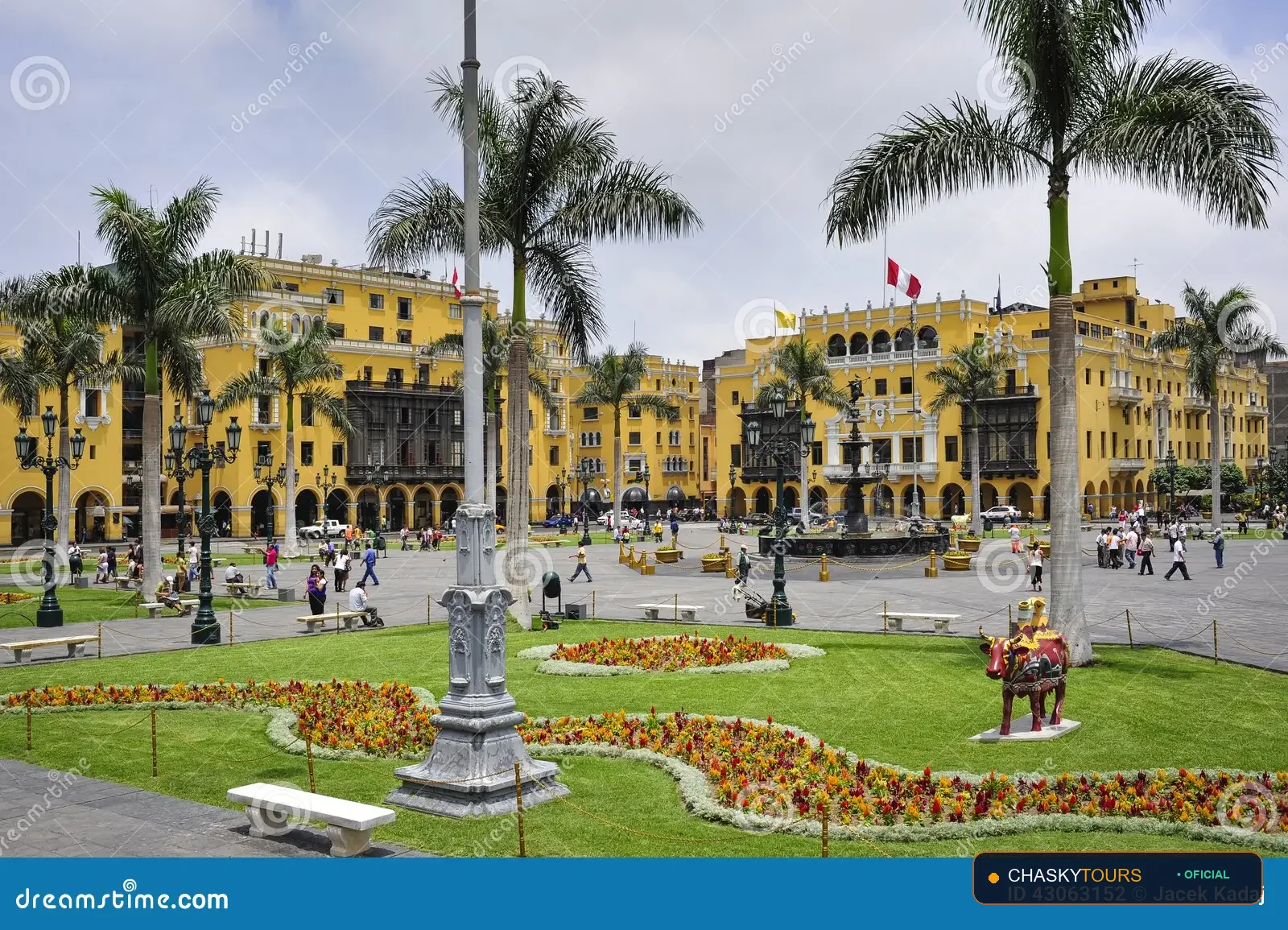 Plaza Mayor y Templo Matriz de Belén