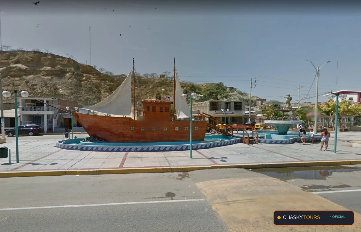 Plaza Mayor y Templo Matriz de Casitas
