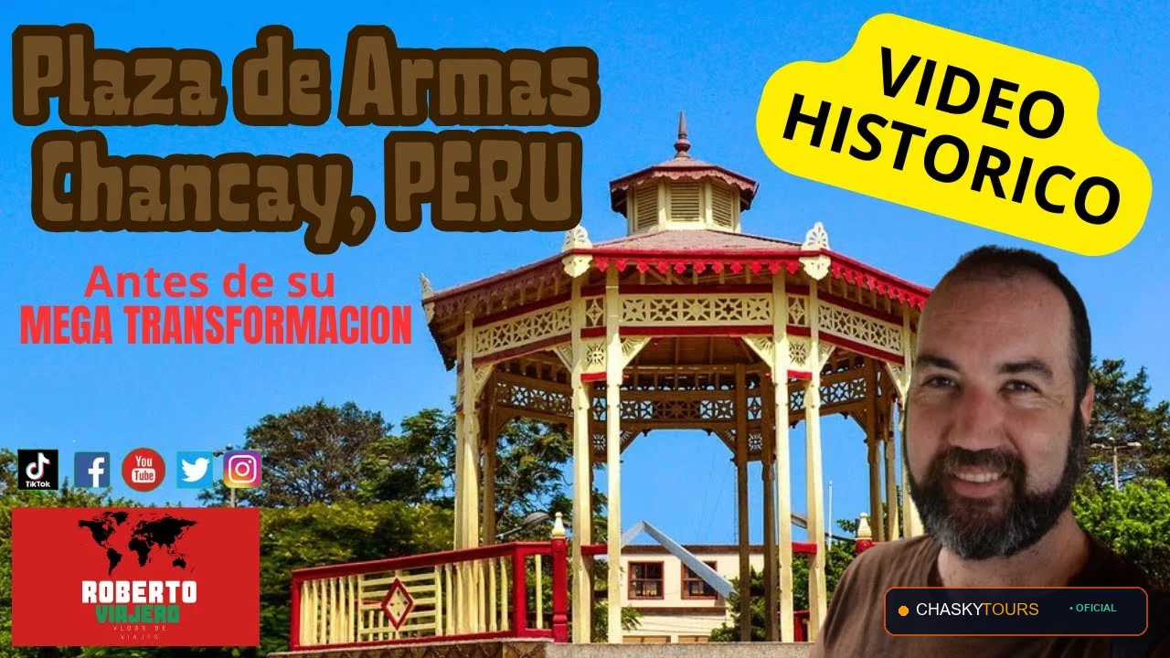 Plaza Mayor y Templo Matriz de Chacayan