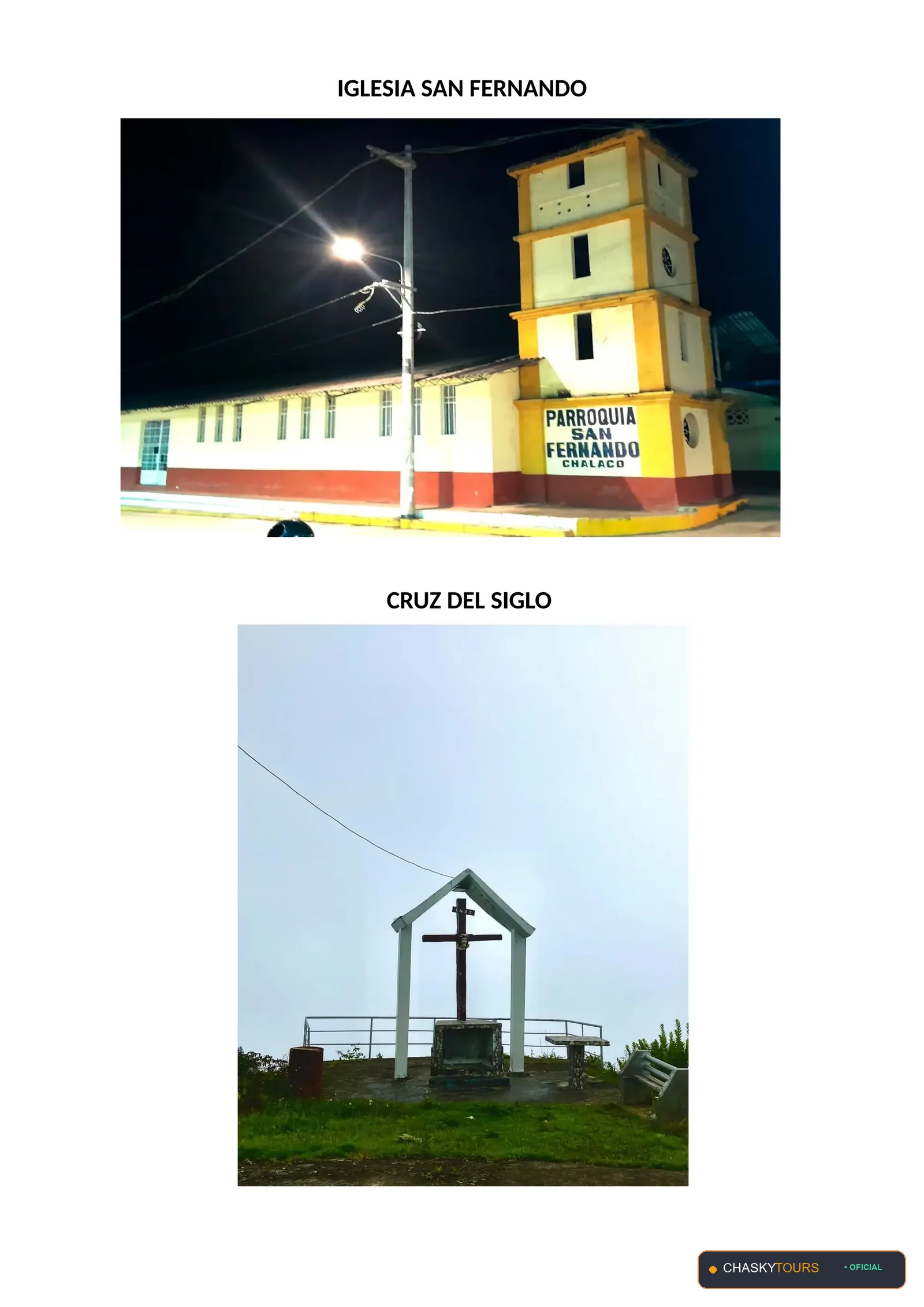 Plaza Mayor y Templo Matriz de Chalaco foto 1