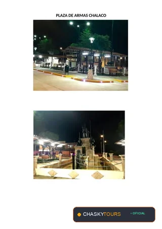 Plaza Mayor y Templo Matriz de Chalaco