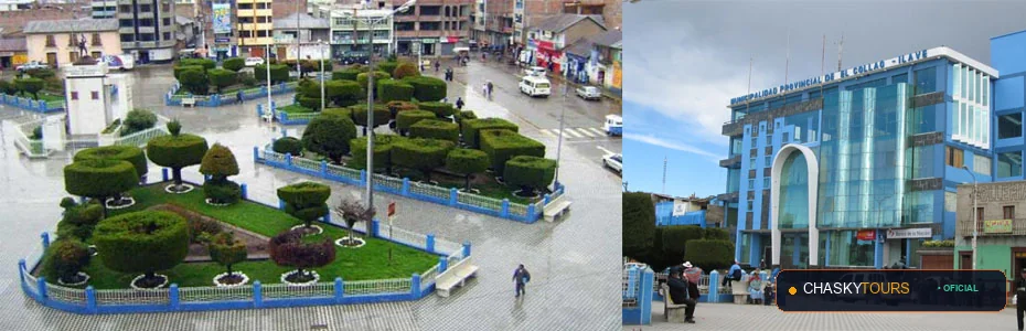 Plaza Mayor y Templo Matriz de Conduriri