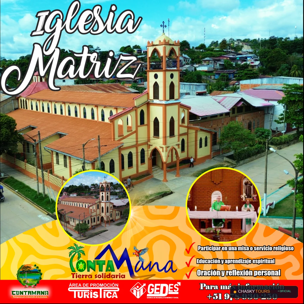 Plaza Mayor y Templo Matriz de Contamana foto 1