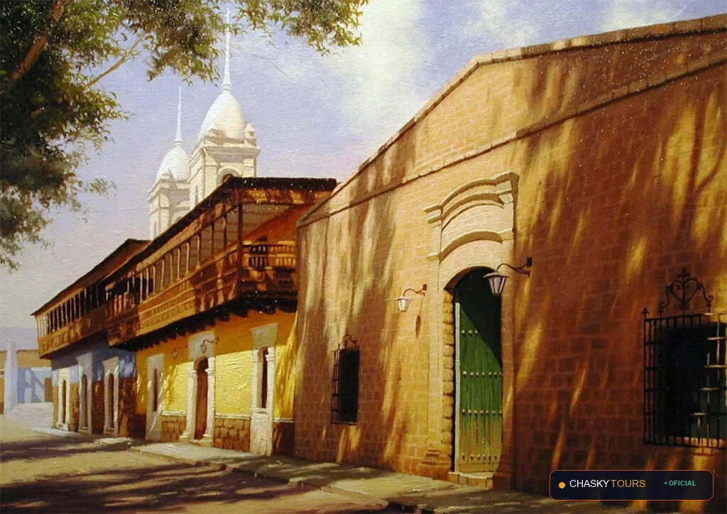 Plaza Mayor y Templo Matriz de Cuchumbaya foto 2