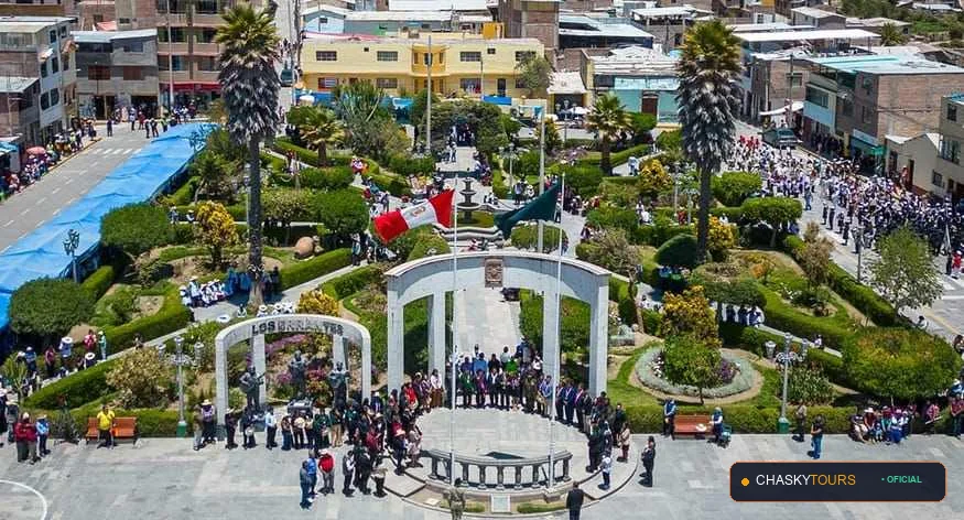 Plaza Mayor y Templo Matriz de Iray