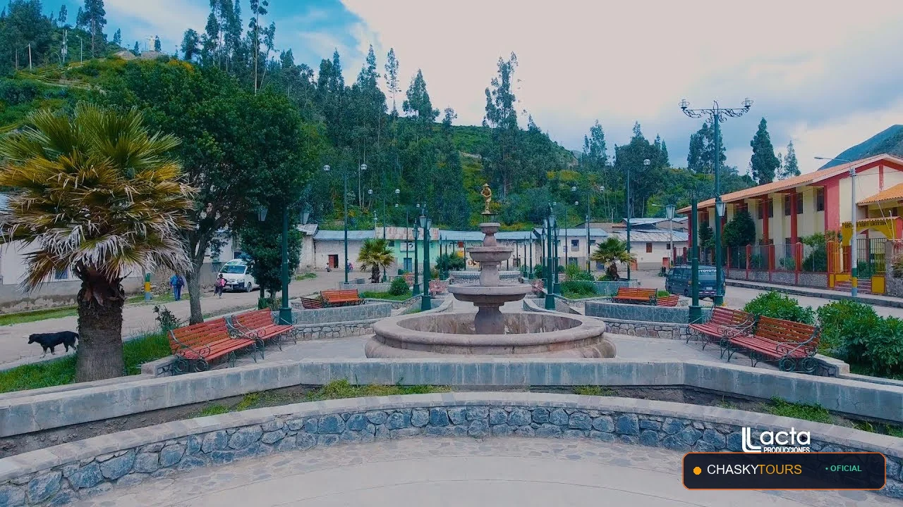Plaza Mayor y Templo Matriz de Juan Espinoza Medrano