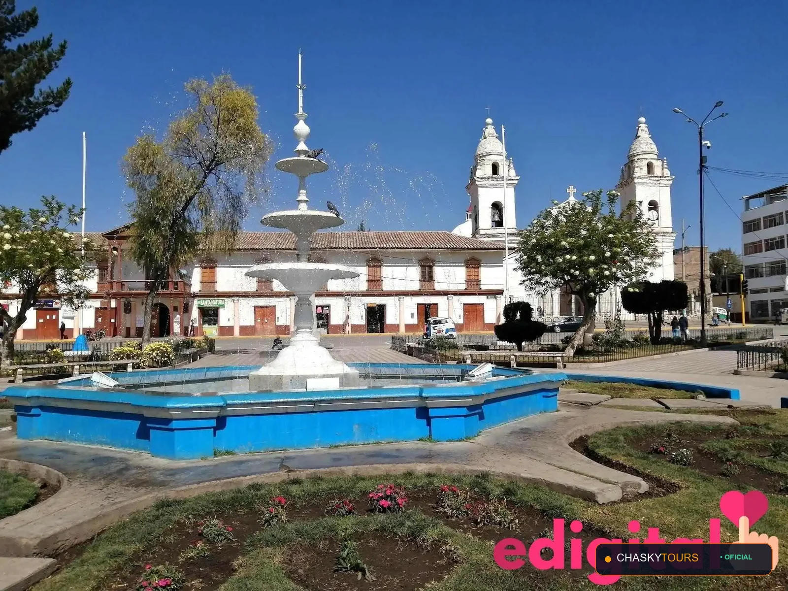 Plaza Mayor y Templo Matriz de Leonor Ordoqez