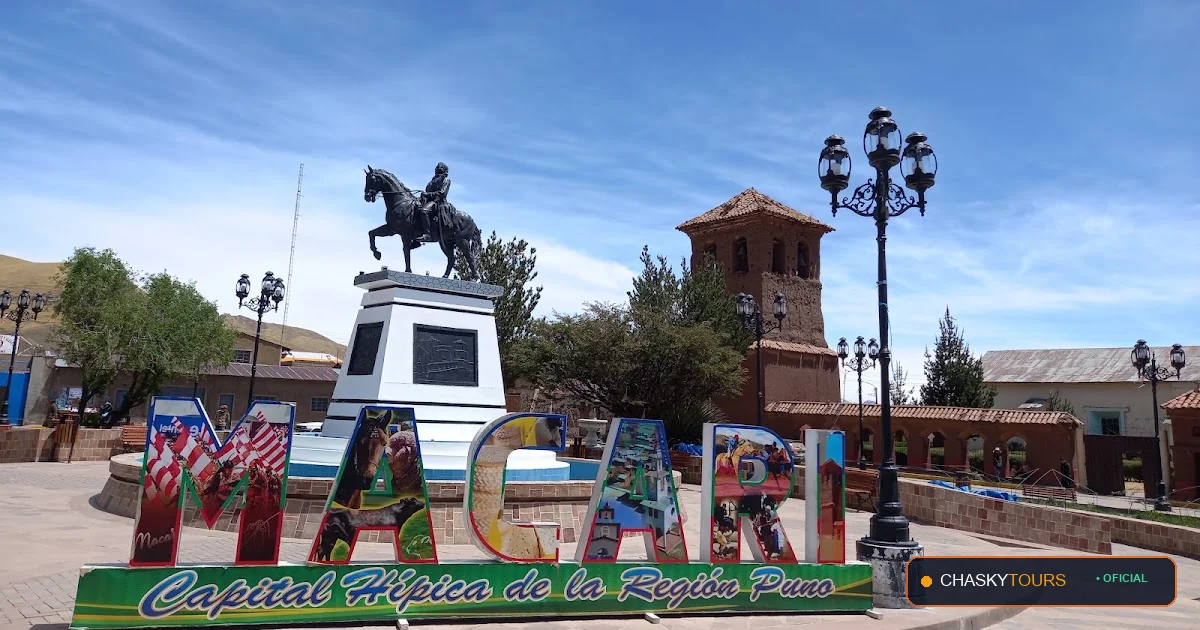 Plaza Mayor y Templo Matriz de Macari
