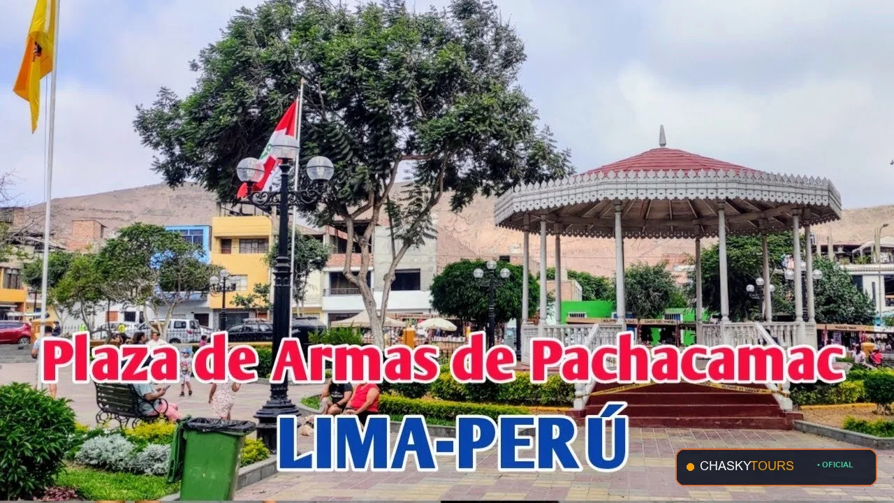 Plaza Mayor y Templo Matriz de Pachacamac