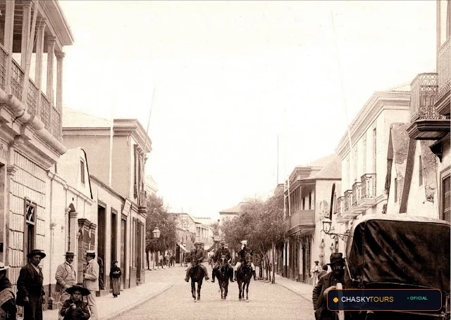 Plaza Mayor y Templo Matriz de Pocollay foto 2