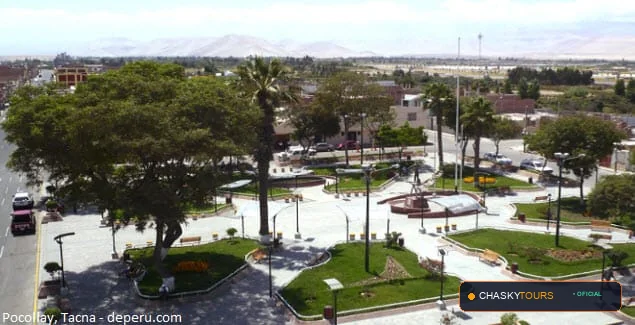 Plaza Mayor y Templo Matriz de Pocollay foto 3