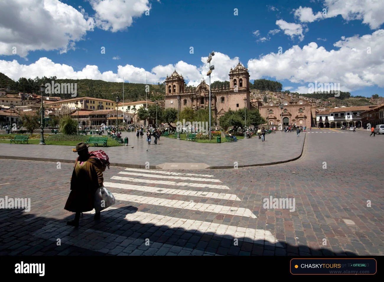 Plaza Mayor y Templo Matriz de Providencia