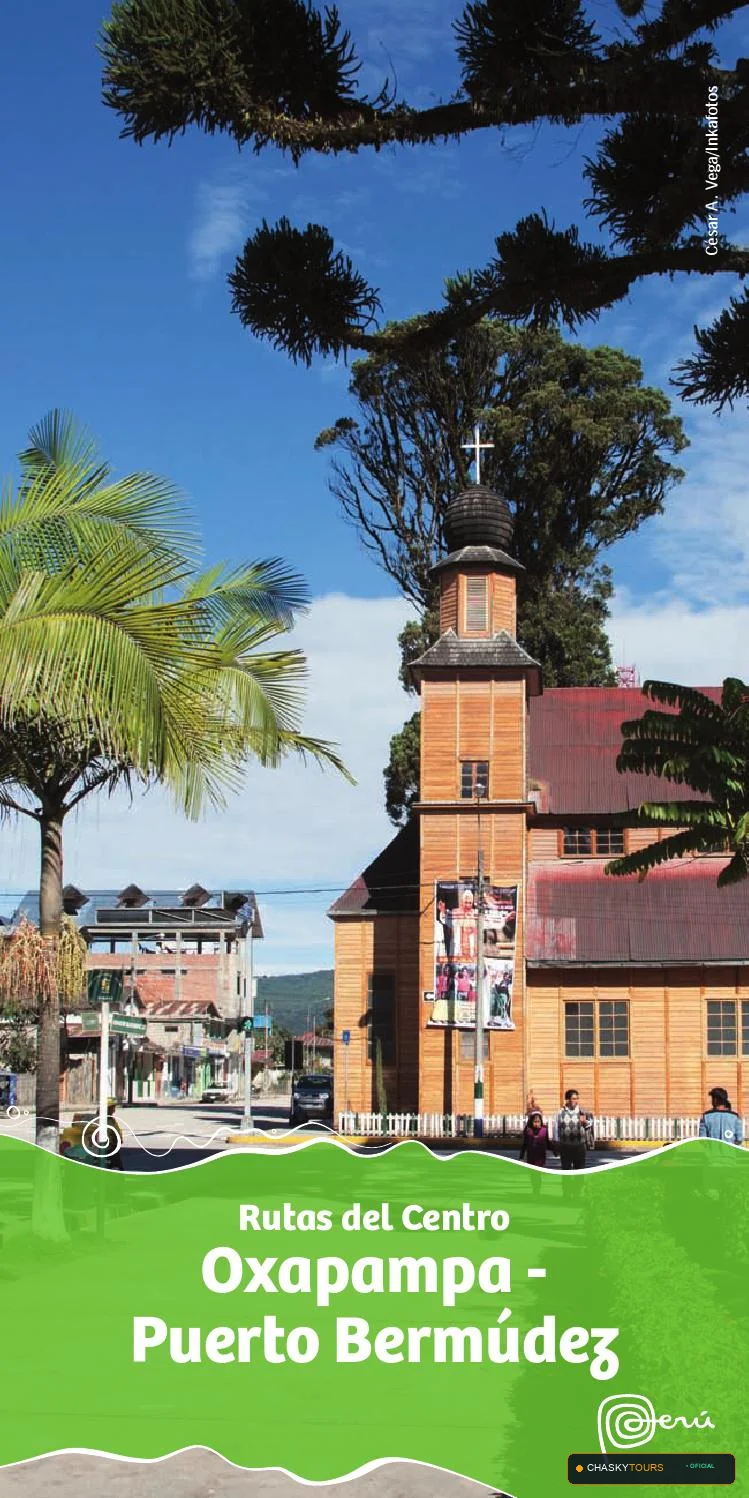 Plaza Mayor y Templo Matriz de Puerto Bermudez foto 1
