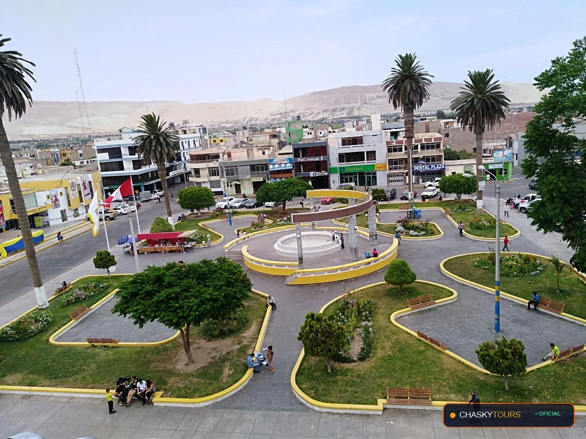 Plaza Mayor y Templo Matriz de Samuel Pastor