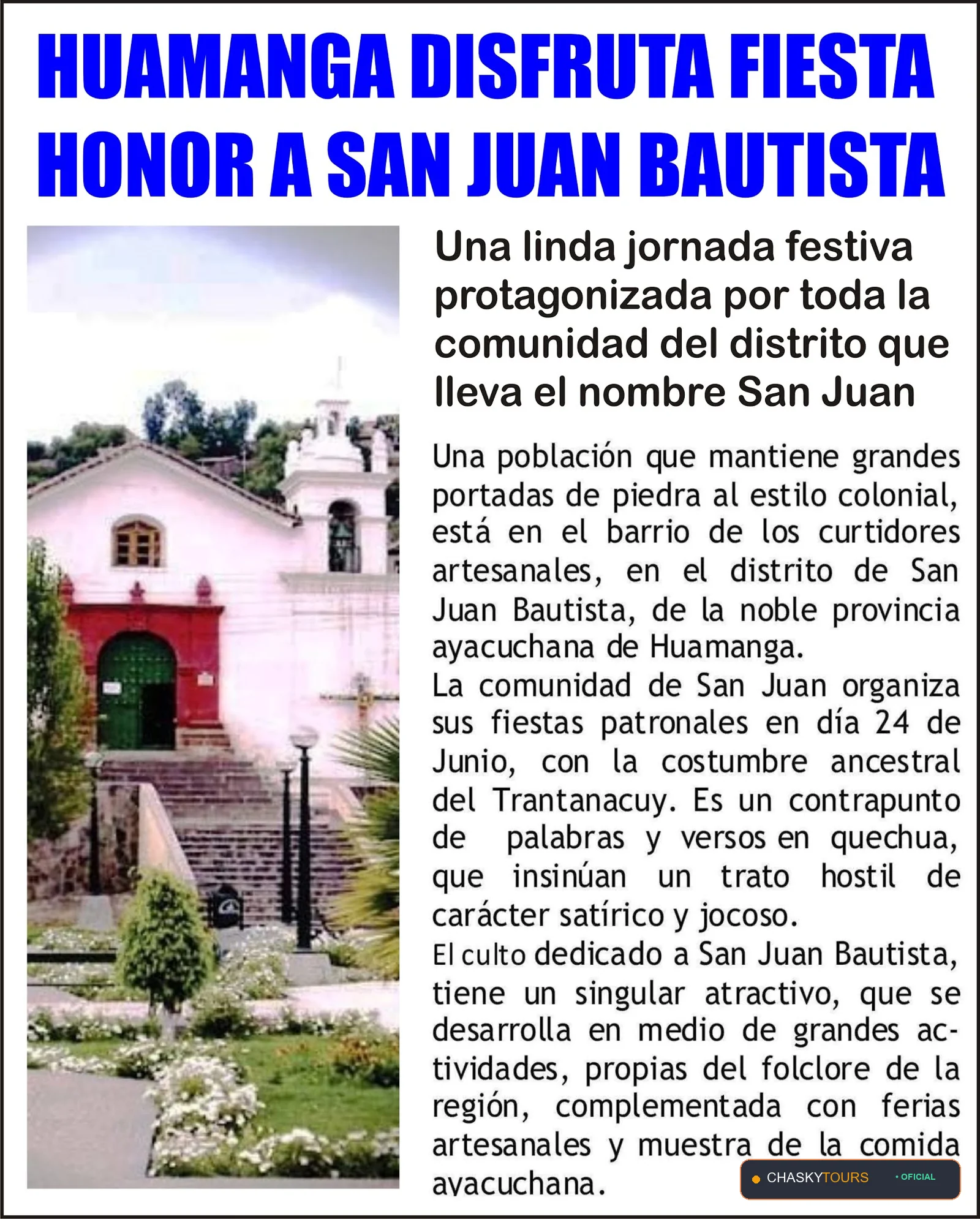 Plaza Mayor y Templo Matriz de San Juan Bautista foto 1