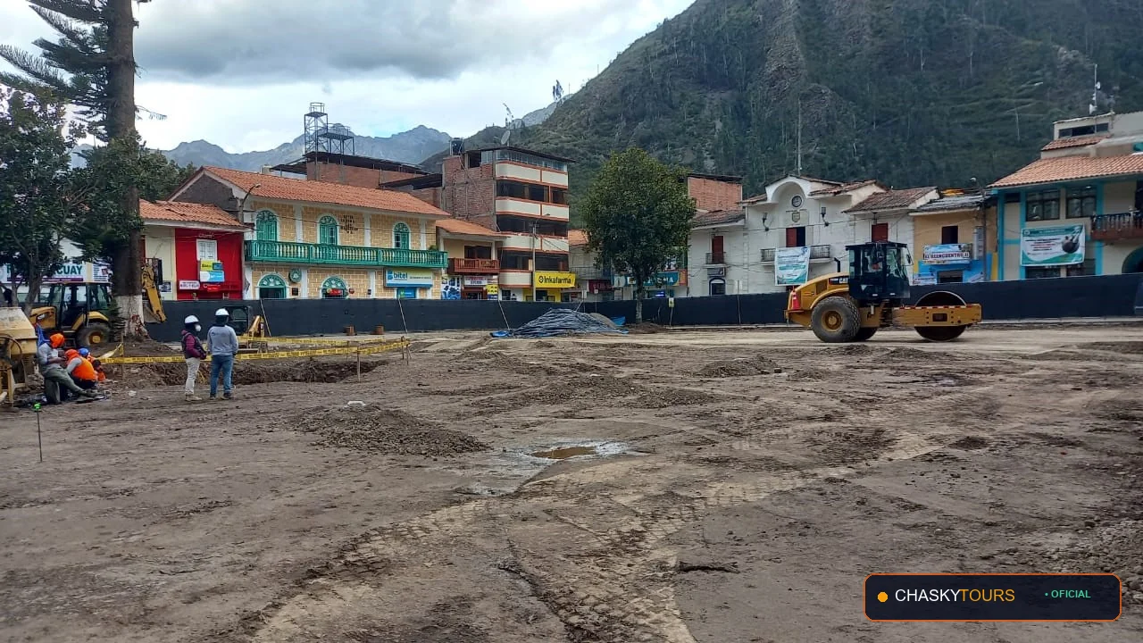 Plaza Mayor y Templo Matriz de San Marcos