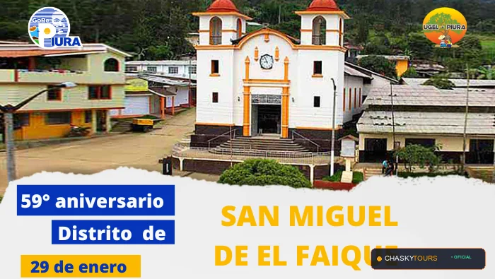Plaza Mayor y Templo Matriz de San Miguel De El Faique foto 1
