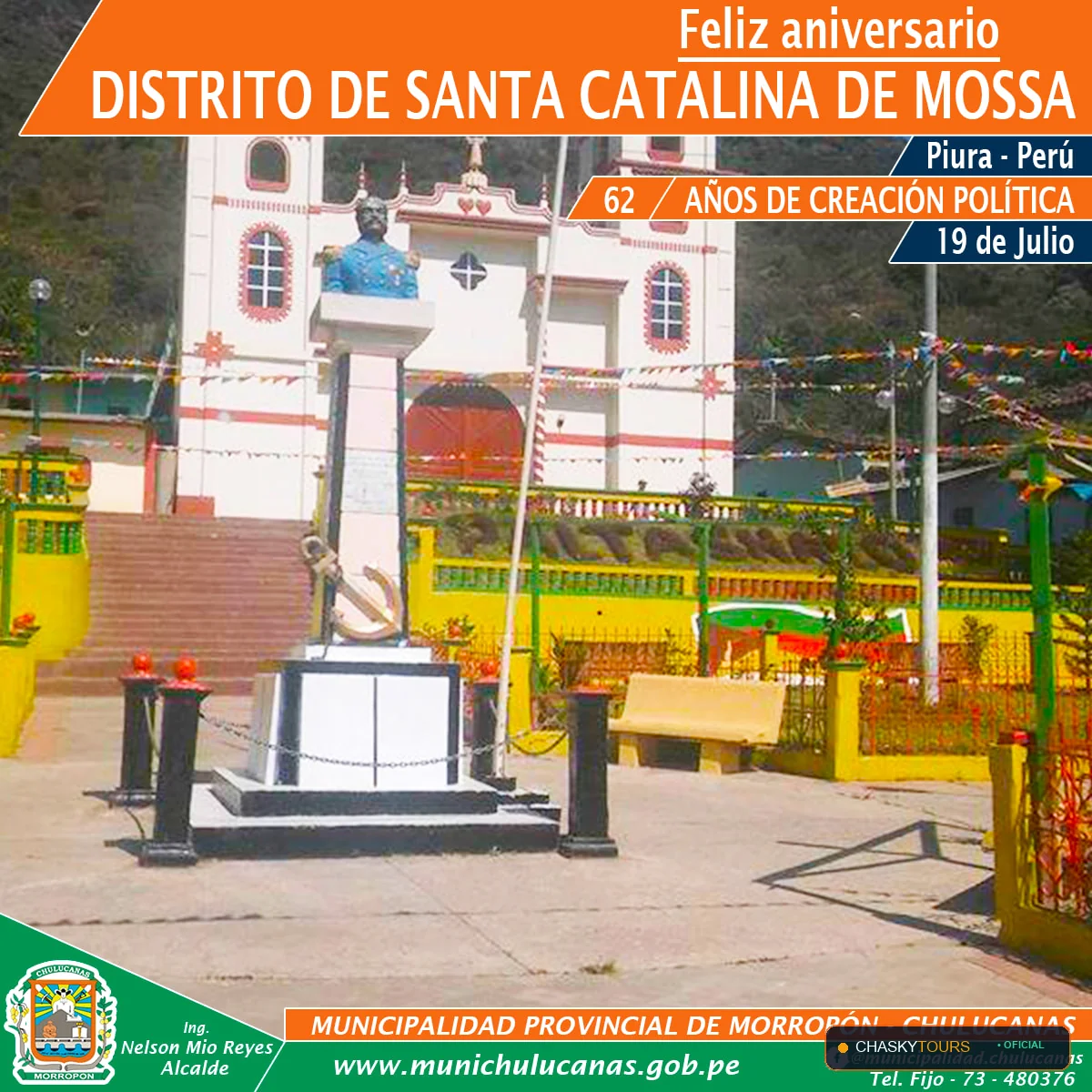 Plaza Mayor y Templo Matriz de Santa Catalina De Mossa foto 1