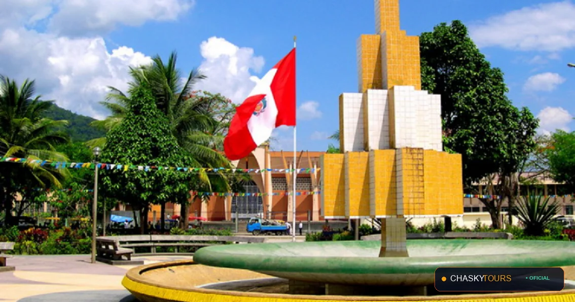 Plaza Mayor y Templo Matriz de Satipo
