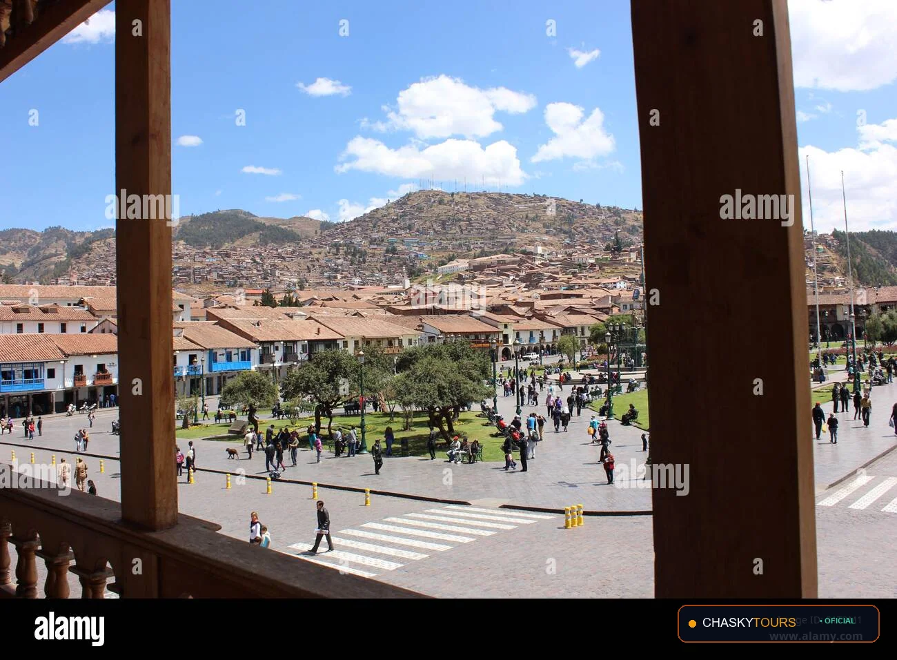 Plaza Mayor y Templo Matriz de Vilcabamba