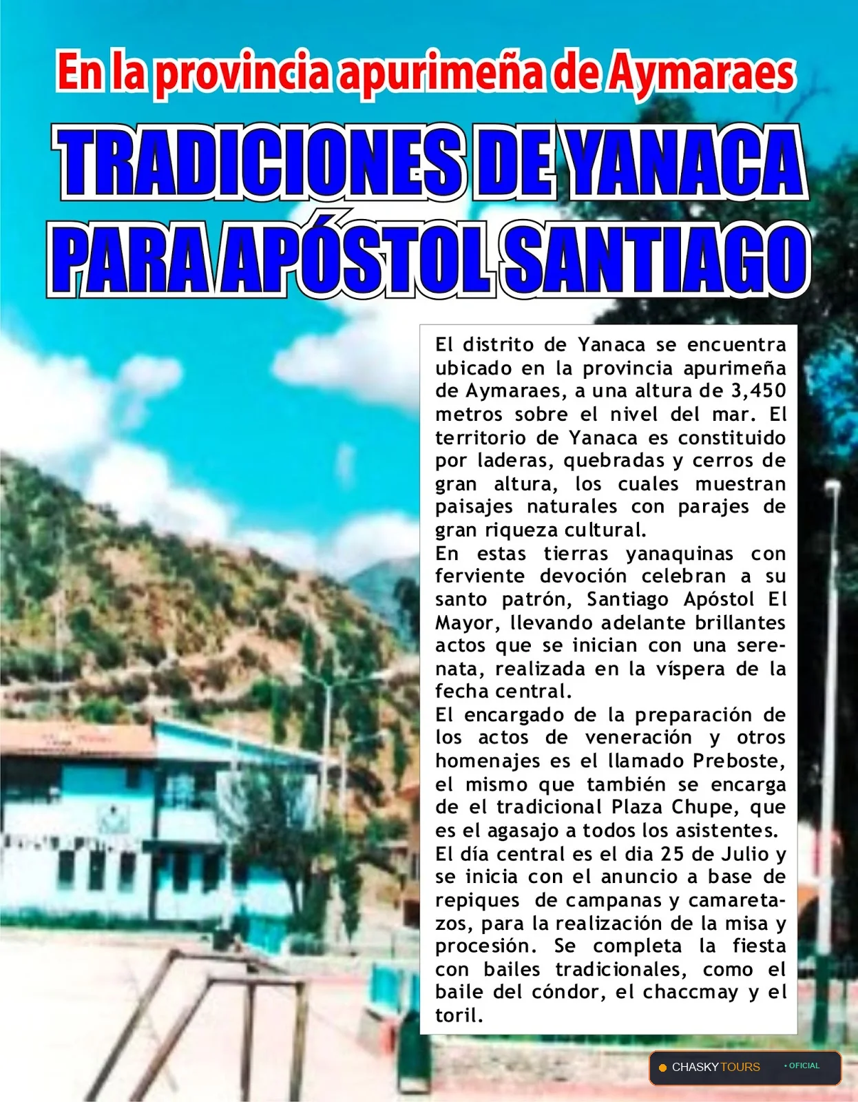 Plaza Mayor y Templo Matriz de Yanaca foto 1