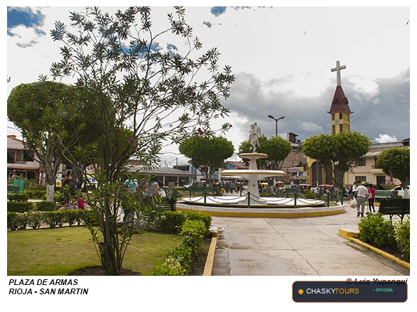 Plaza Mayor y Templo Matriz de Yuracyacu