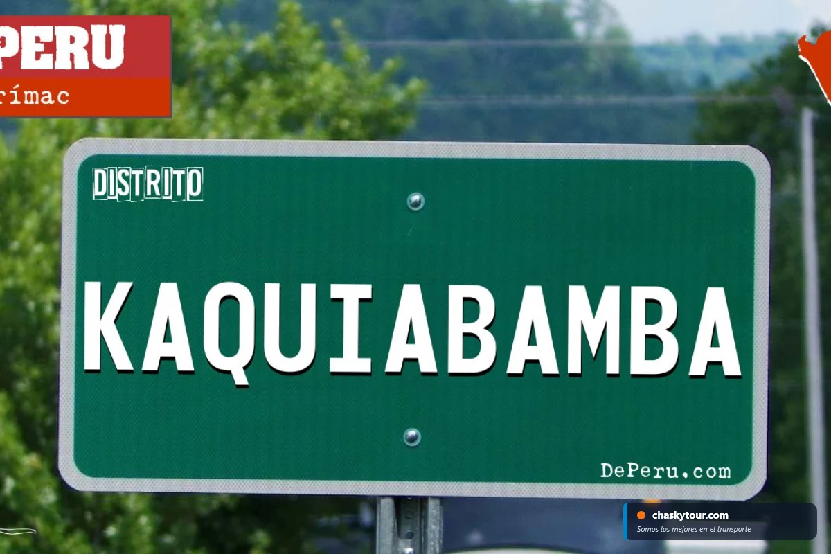 District de Kaquiabamba
